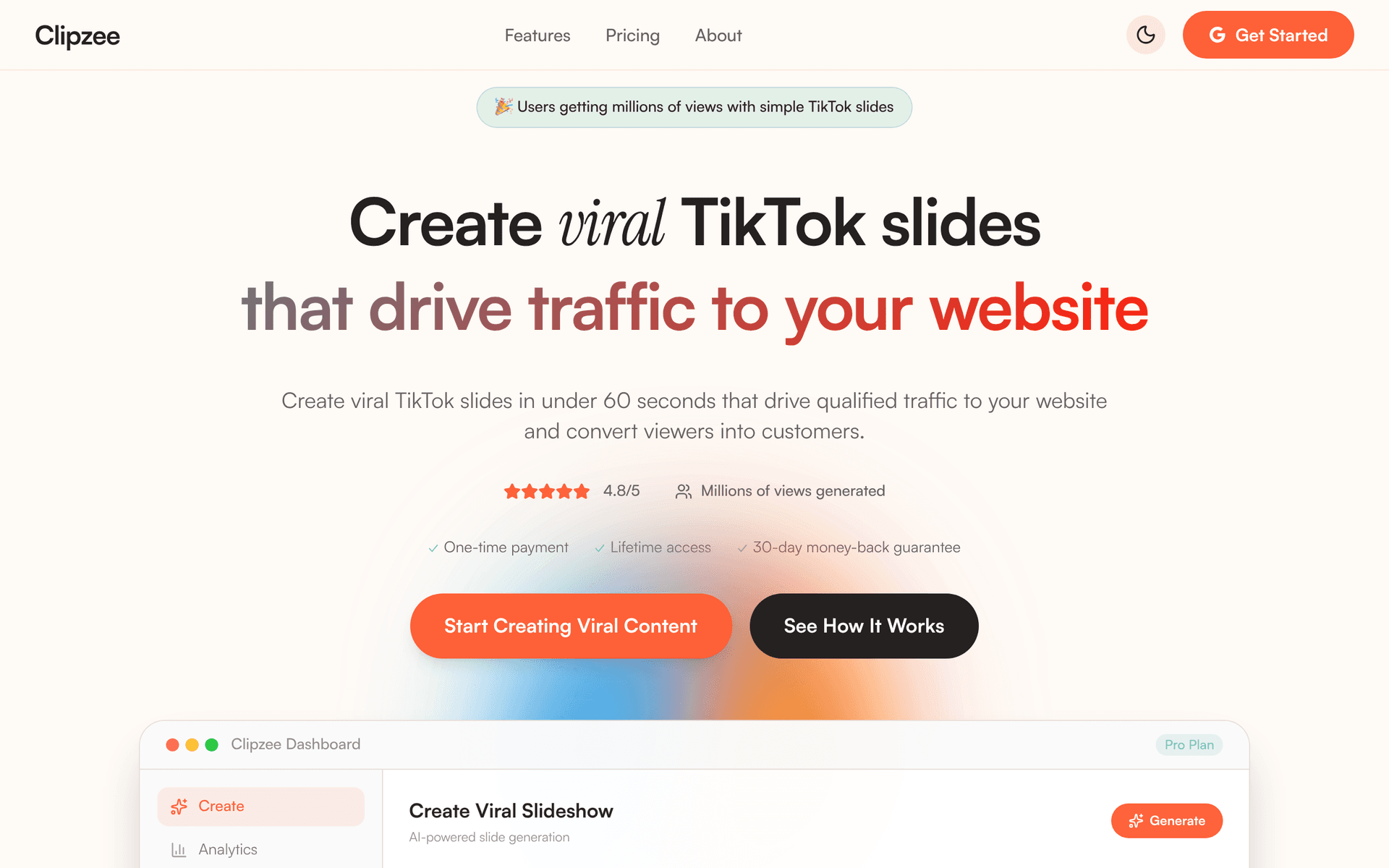 Clipzee website